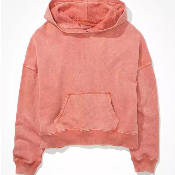 AE Textured Fleece Oversized Hoodie - Picture 4 of 13